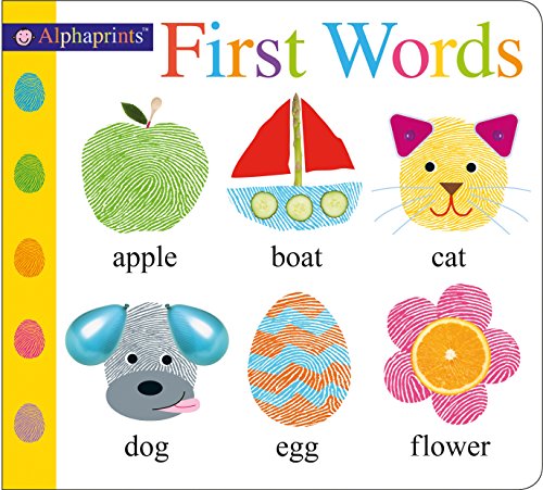 Alphaprints First Words - Board Book