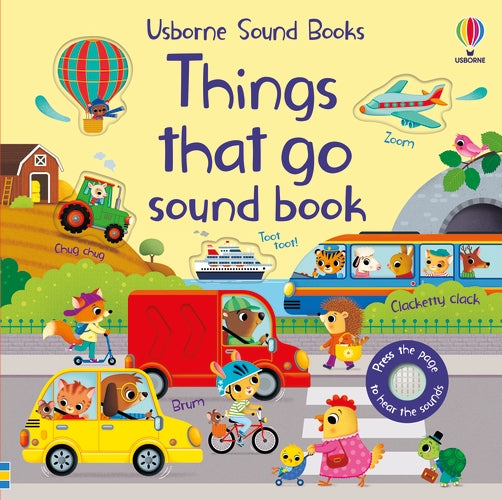 Things That Go Sound Book - Board Book