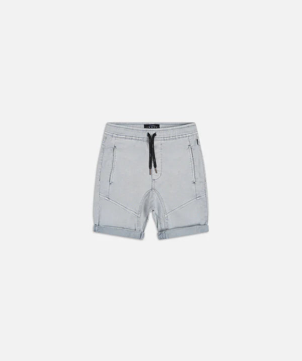 Arched Drifter Short - Ice Grey - Size 8 & 10