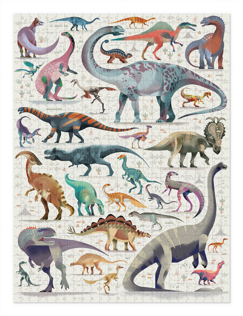 World of Puzzle - 750 pc - Dinosaurs