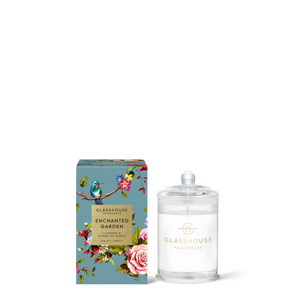 Enchanted Garden - Climbing & Rambling Roses 60g Soy Candle - LIMITED EDITION