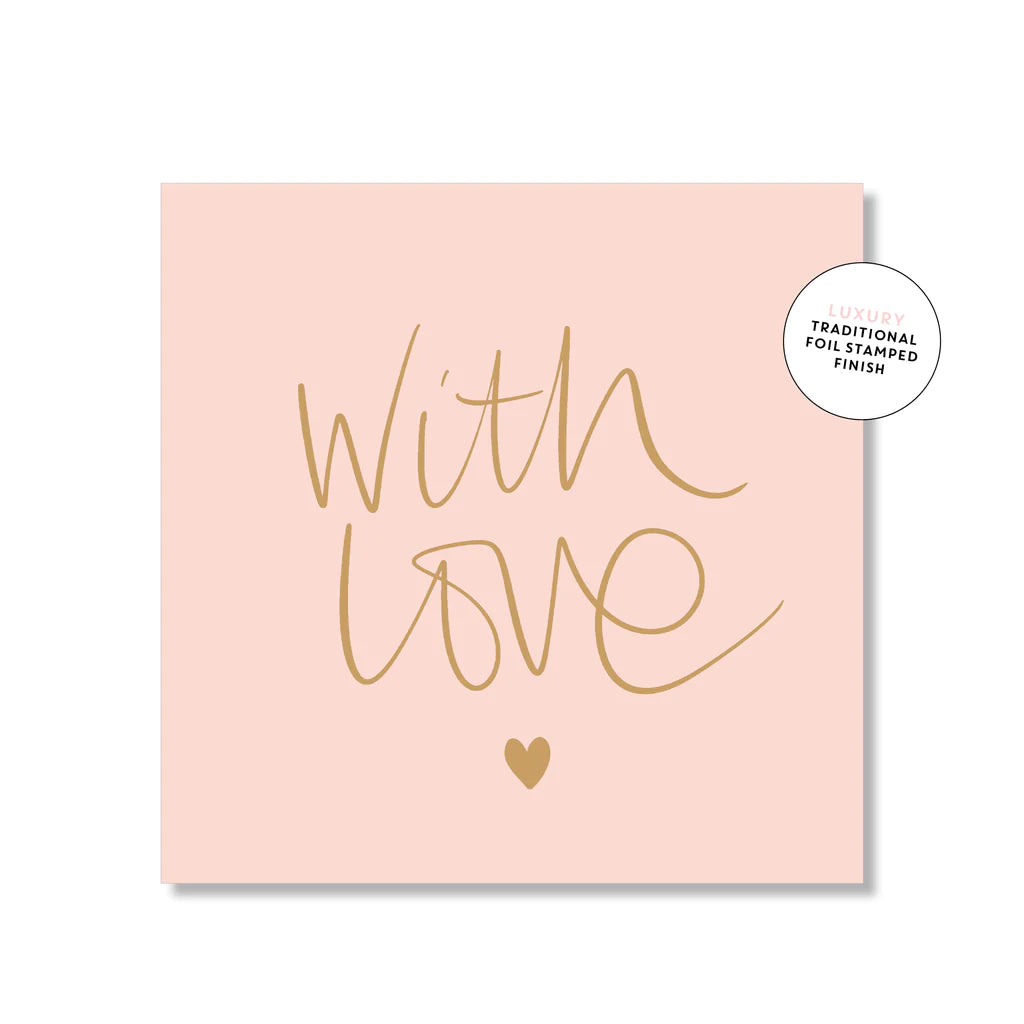 With Love Card - Mini