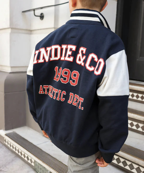 The Luxemburg Track Top - Navy