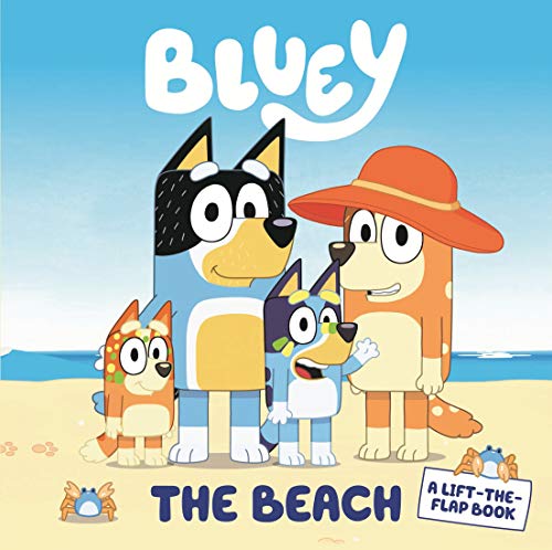 Bluey - The Beach - Lift-the-flap - Board Book