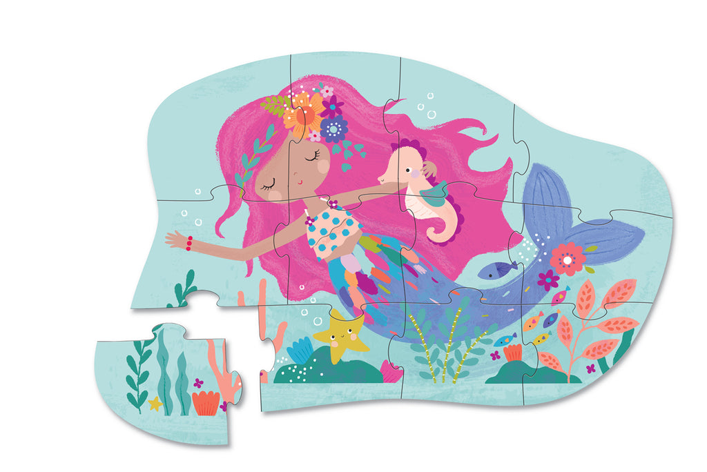 Mini Puzzle - 12 pc - Mermaid Dreams