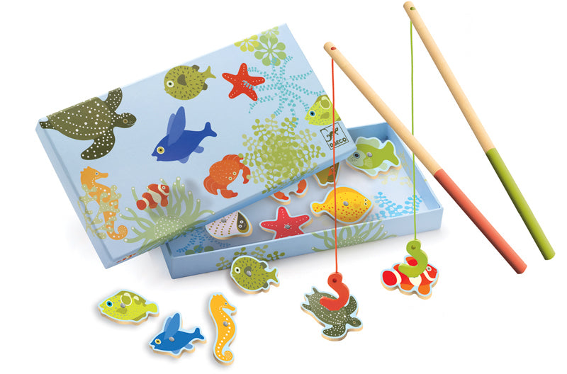 Magnetic Tropical Fishing Game
