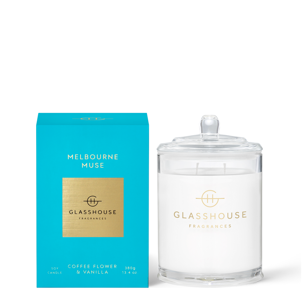 Melbourne Muse - Coffee Flower & Vanilla 380g Soy Candle