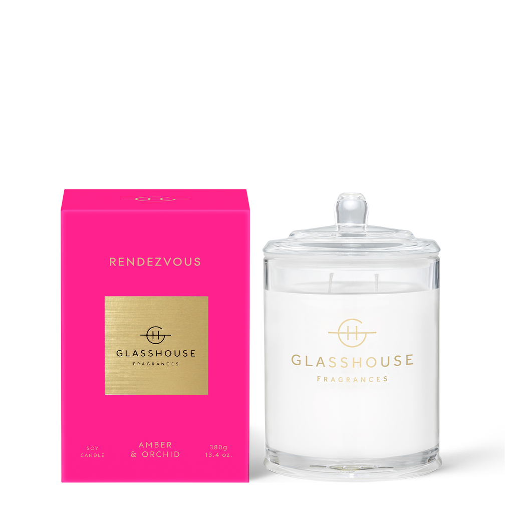 Rendezvous - Amber & Orchid 380g Soy Candle