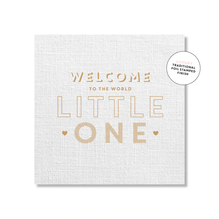 Welcome to the World Card - Mini
