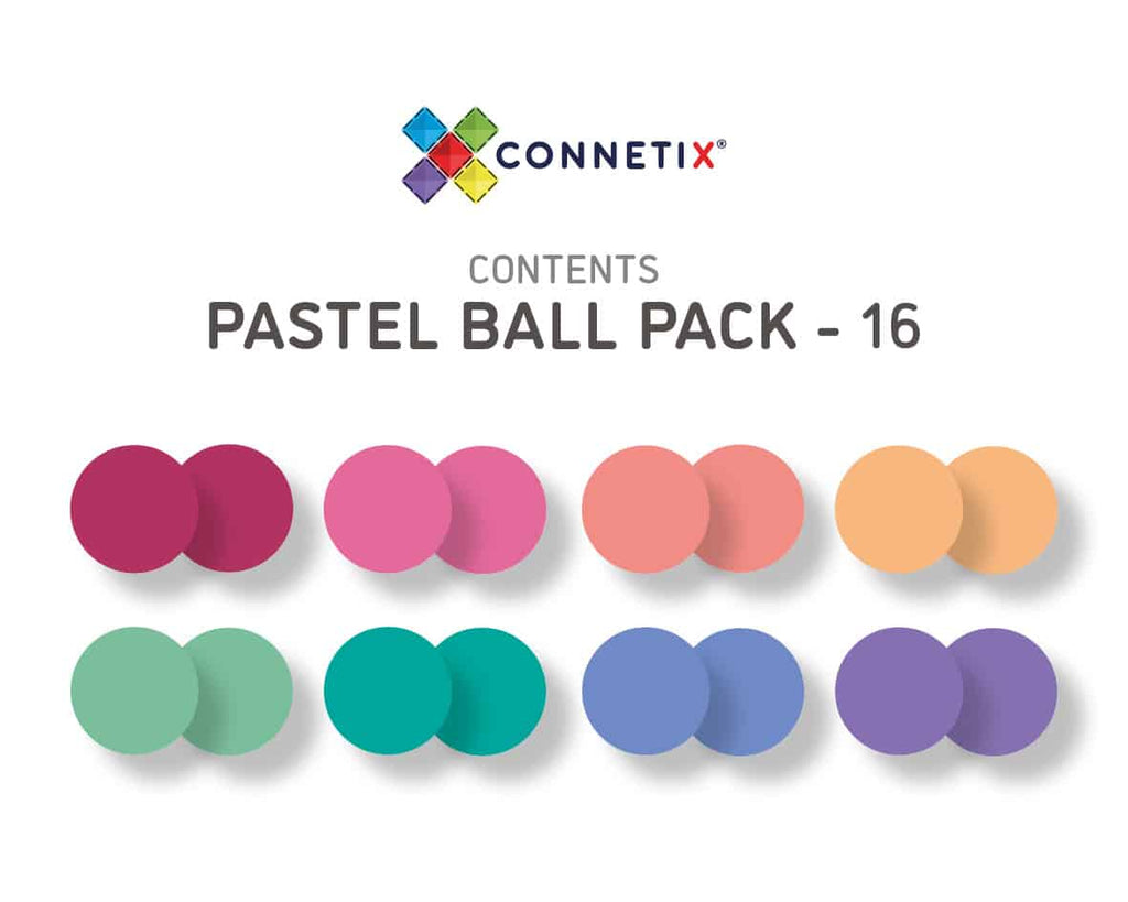 Pastel Replacement Ball Pack - 16 Piece