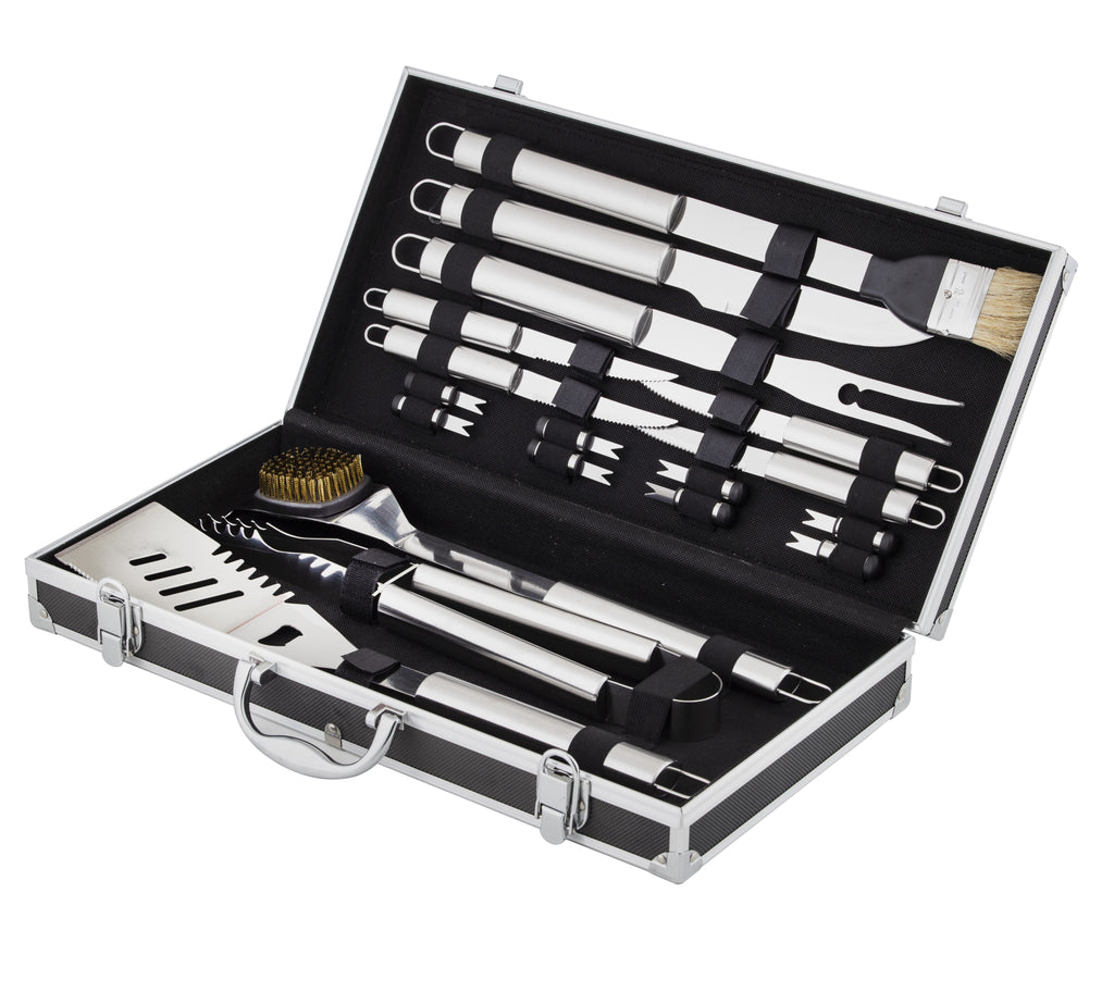 BBQ Tool Set in Case - 18pc