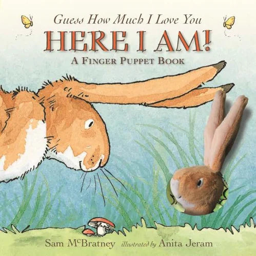 Guess How Much I Love You - Here I Am! - Finger Puppet - Board Book