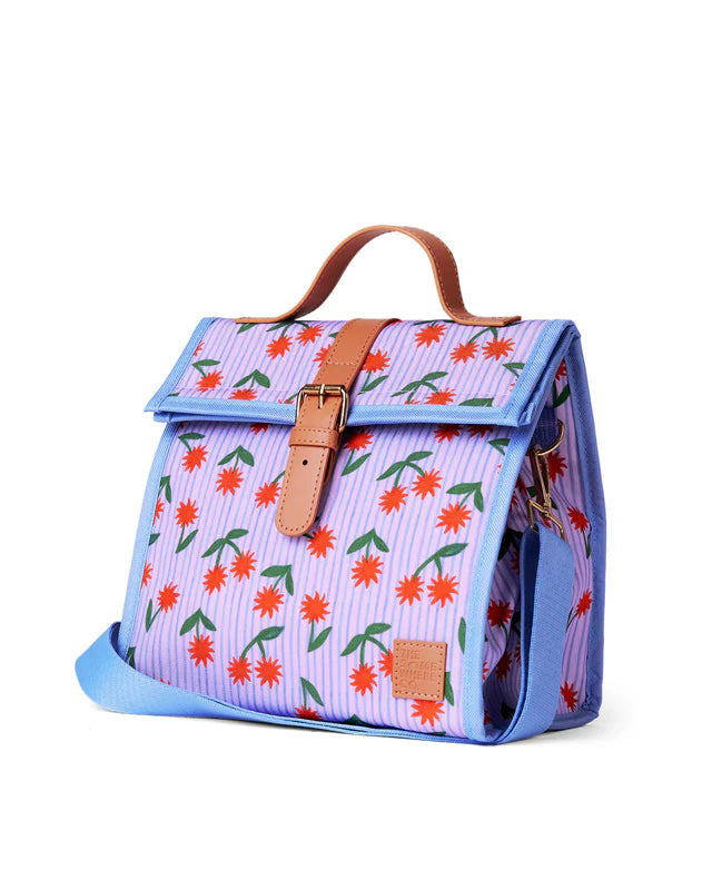 Sunburst Lunch Satchel w/ Shoulder Strap