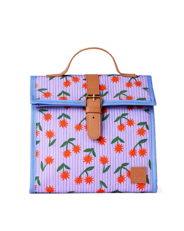 Sunburst Lunch Satchel w/ Shoulder Strap