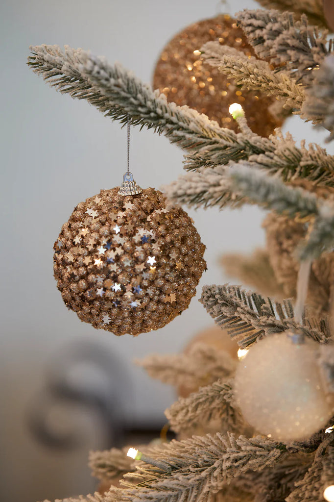 Champagne Stars Bauble