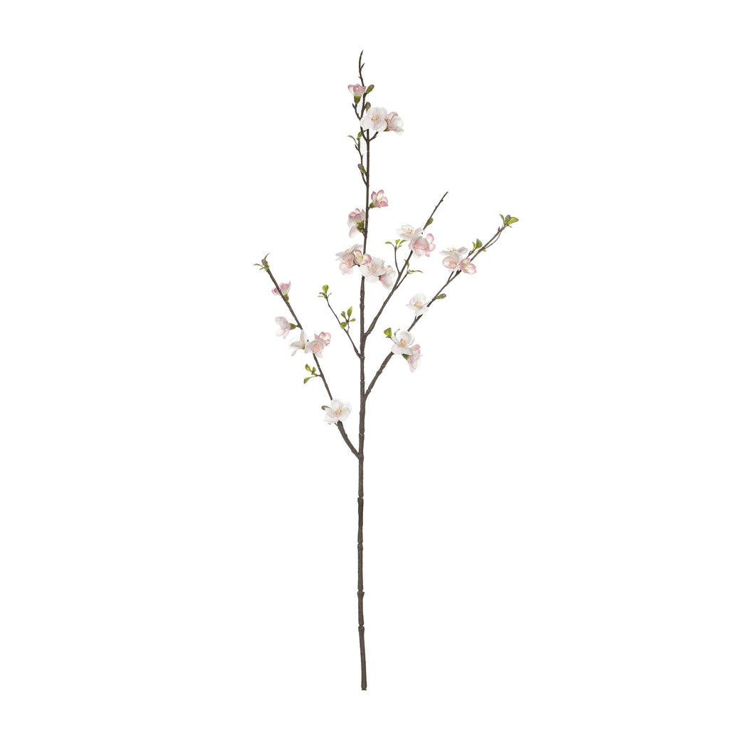 Quince Blossom Spray - 76cm tall