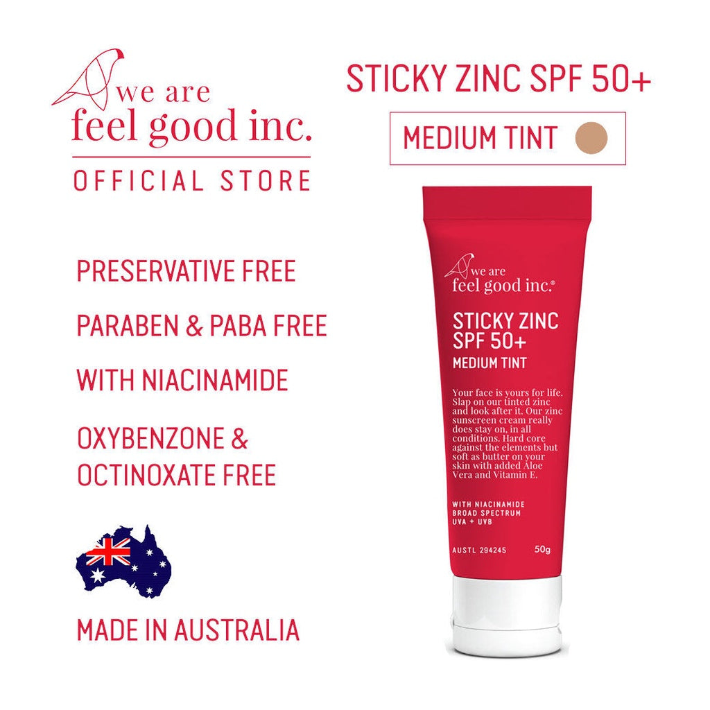 Sticky Zinc SPF50+ (Medium Tint)