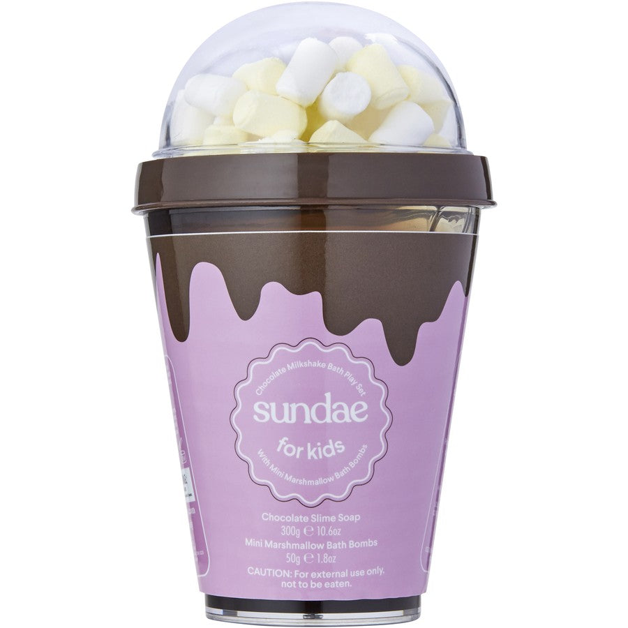 Sundae Kids Chocolate Milkshake Bath Play Set