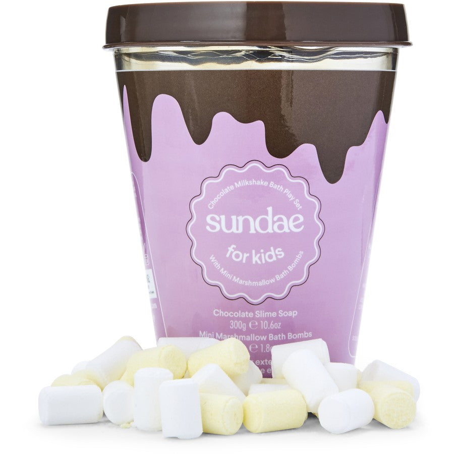 Sundae Kids Chocolate Milkshake Bath Play Set