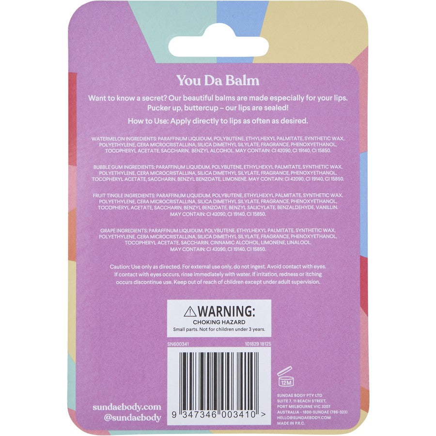 Sundae Kids You Da Balm - Mini Lip Balms