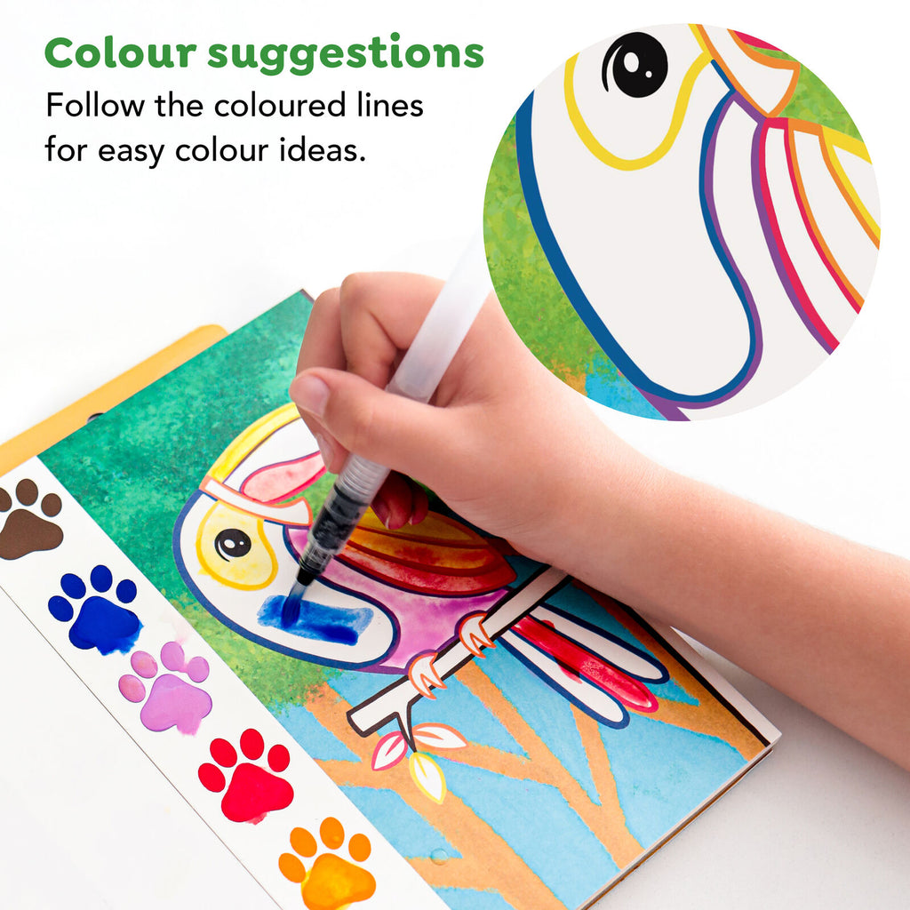 Paint-a-Picture Set - Wild Animals