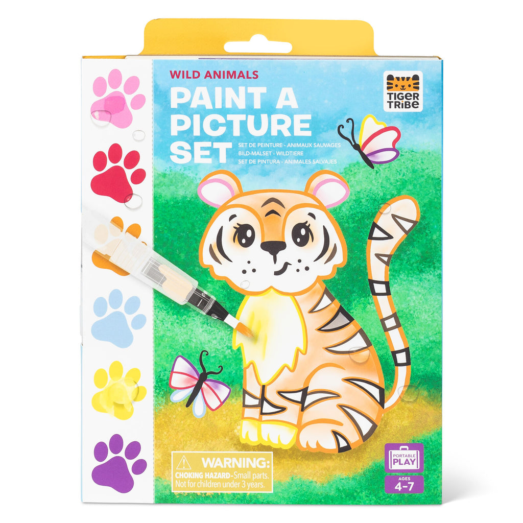 Paint-a-Picture Set - Wild Animals