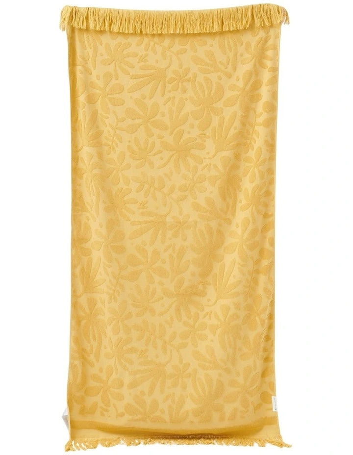 Luxe Towel - Golden Mustard