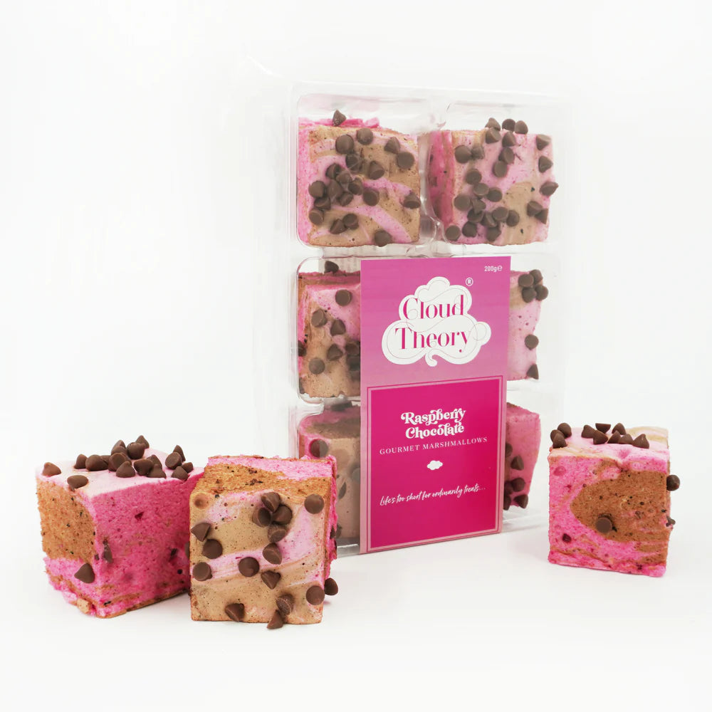 Raspberry Chocolate Marshmallow 6 Pcs Tray