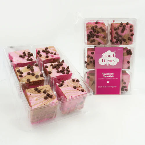 Raspberry Chocolate Marshmallow 6 Pcs Tray