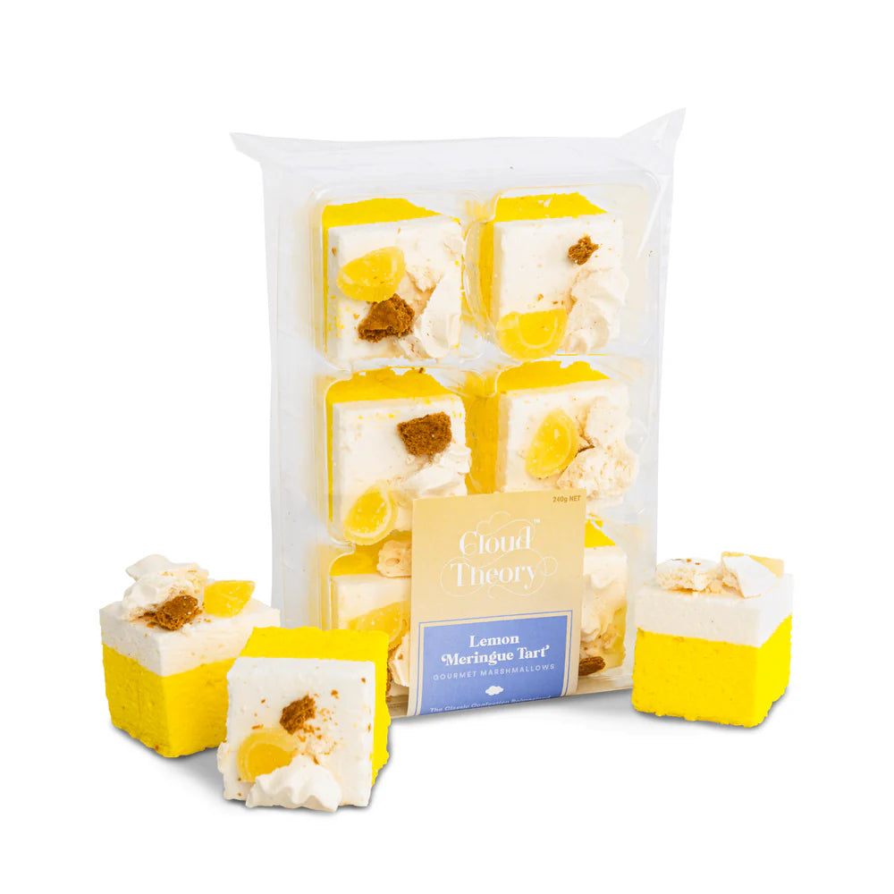 Lemon Meringue Marshmallow 6 Pcs Tray