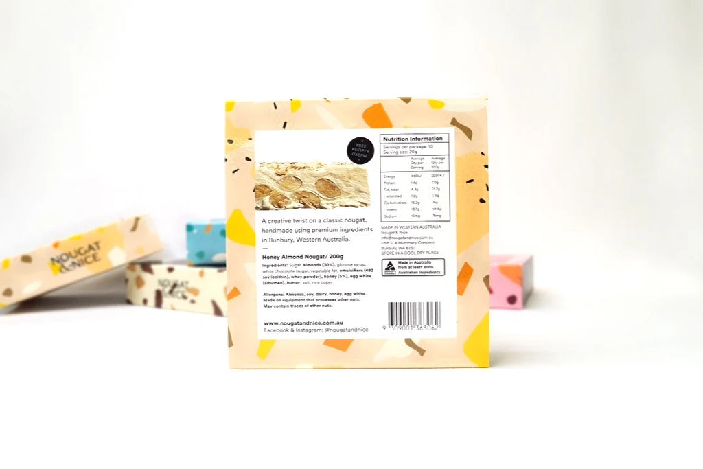 Honey & Almond Nougat - 200g