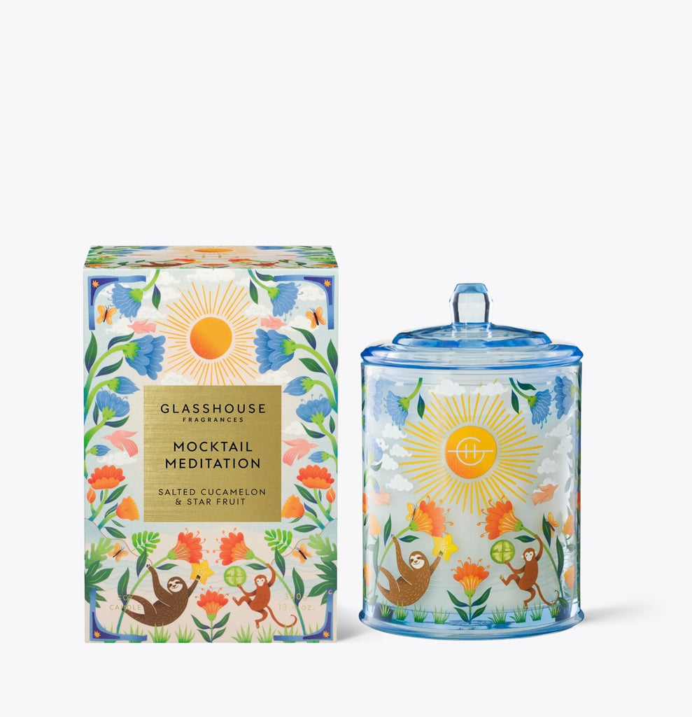 Mocktail Meditation- Salted Cucamelon & Starfruit 380g Soy Candle - LIMITED EDITION