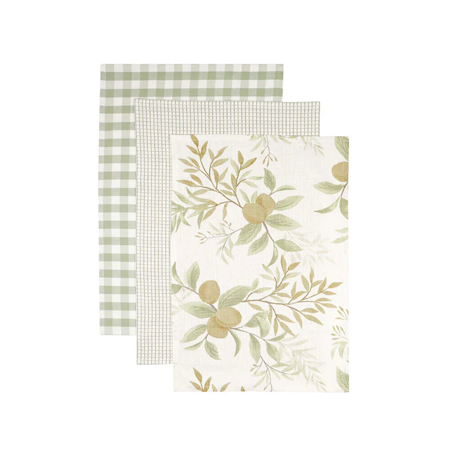 Spring Multi Teatowel - Pack of 3