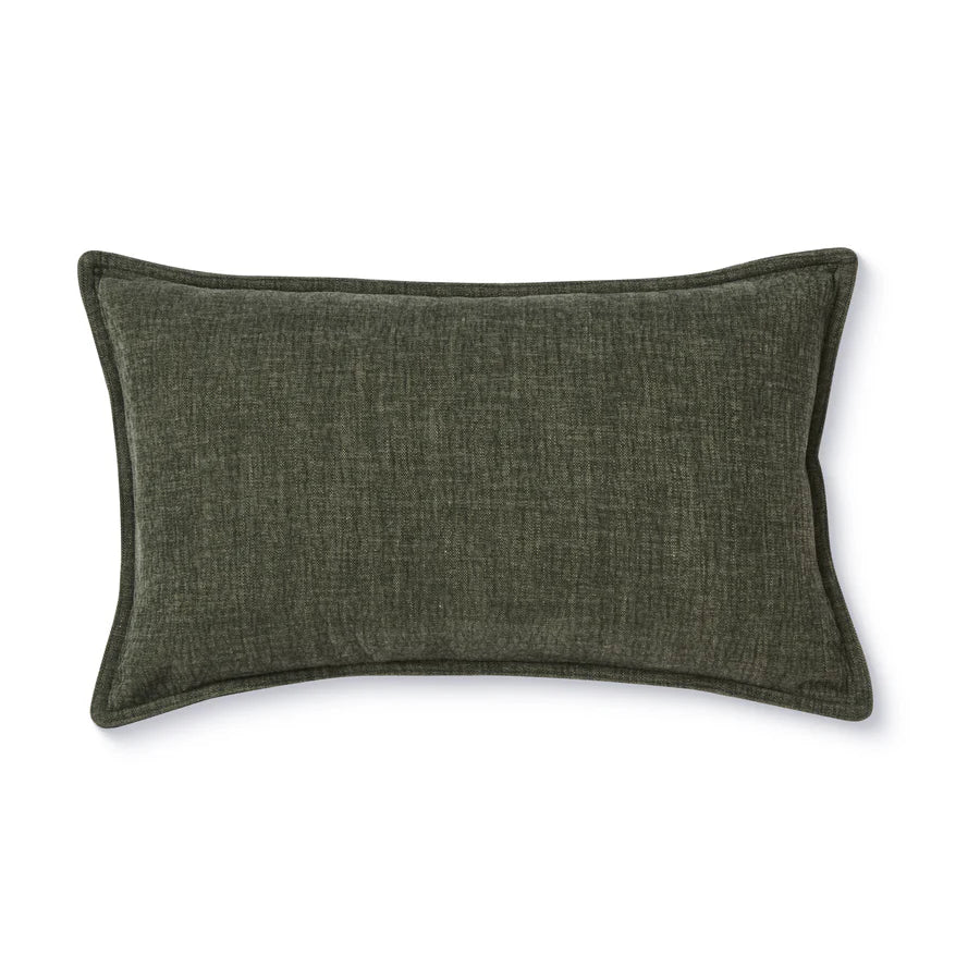 Blake Dark Green Cushion Rectangle