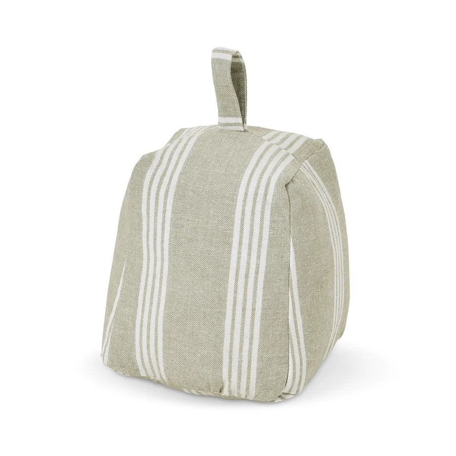 Murray Green Stripe Door Stop