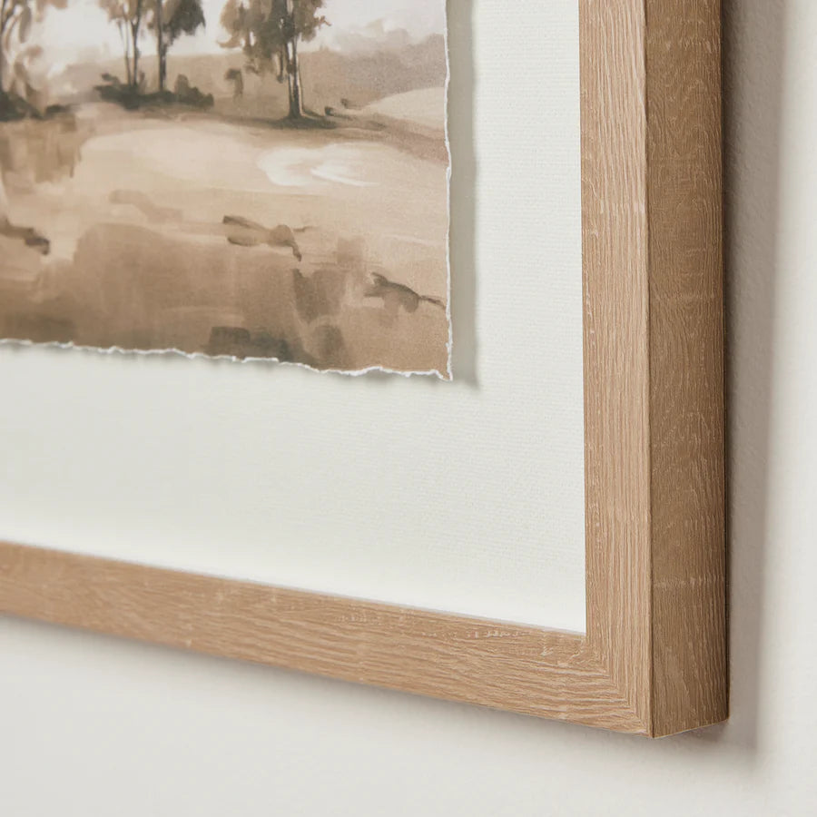 Treescape Sepia Framed Artwork (mini)