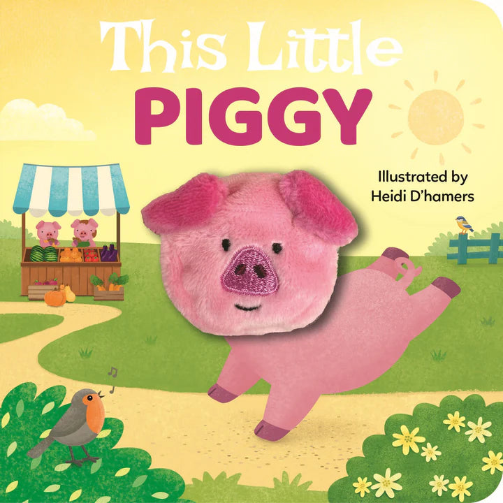 This Little Piggy - Finger Puppet - Board Book