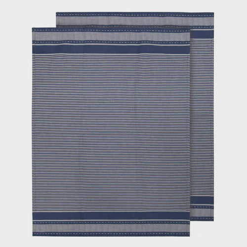 Lennox Jumbo Kitchen Towel 2pk - Marine