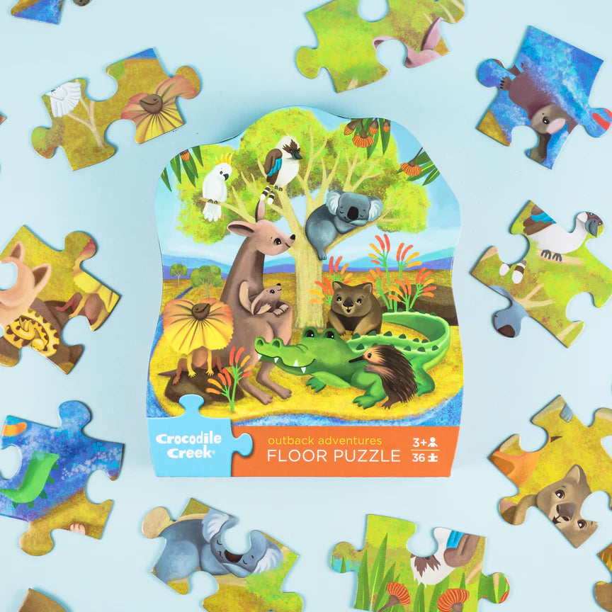 Classic Floor Puzzle - 36 pc - Outback Adventures - NEW