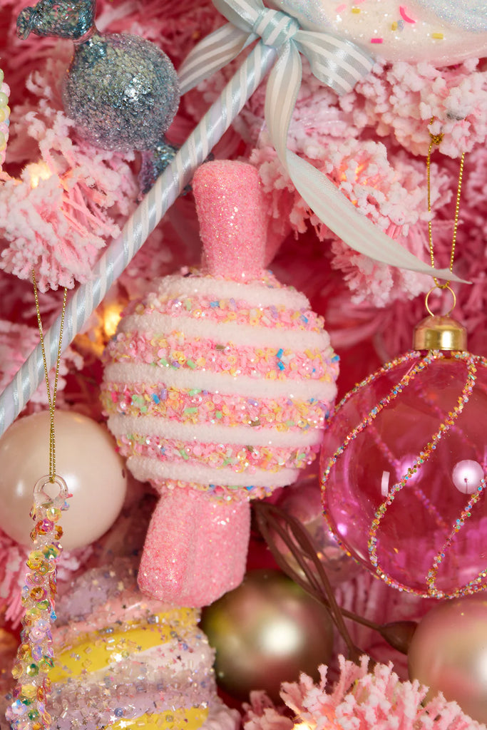 Candy Sprinkles Wrapped Lollies - 2pk