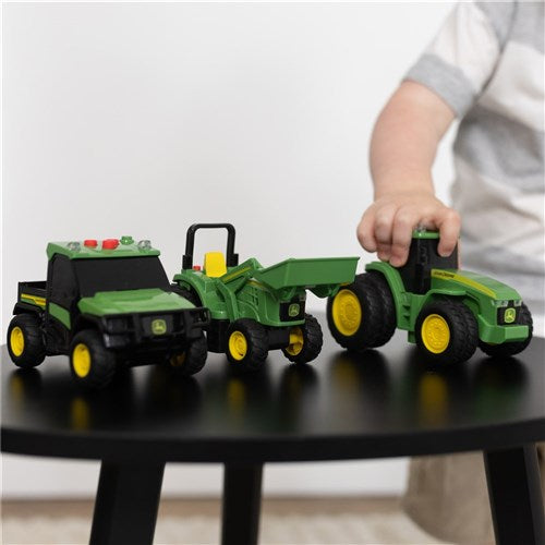 John Deere Lights & Sounds Mini Tractors - Set of 3