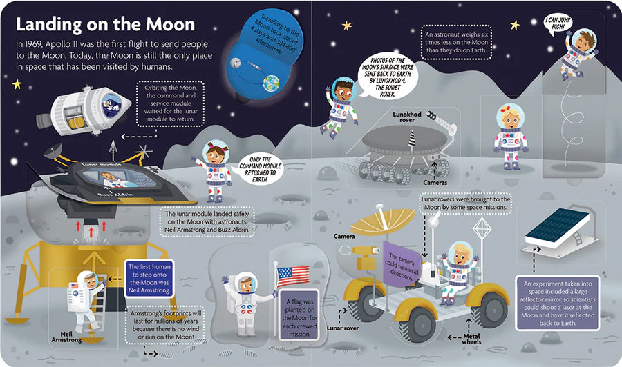 Explore the Solar System - Lift-the-flap Board Book