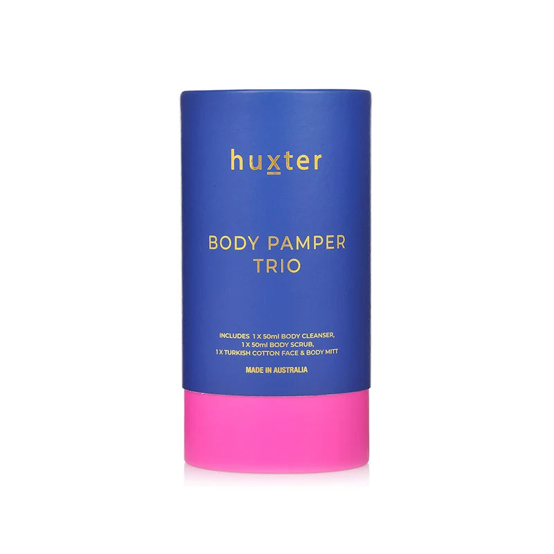 Body Pamper Trio - Cobalt Blue w/ Fushia