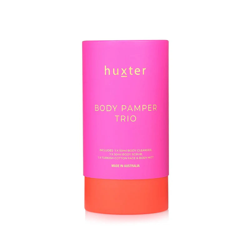 Body Pamper Trio - Fushia w/ Orange