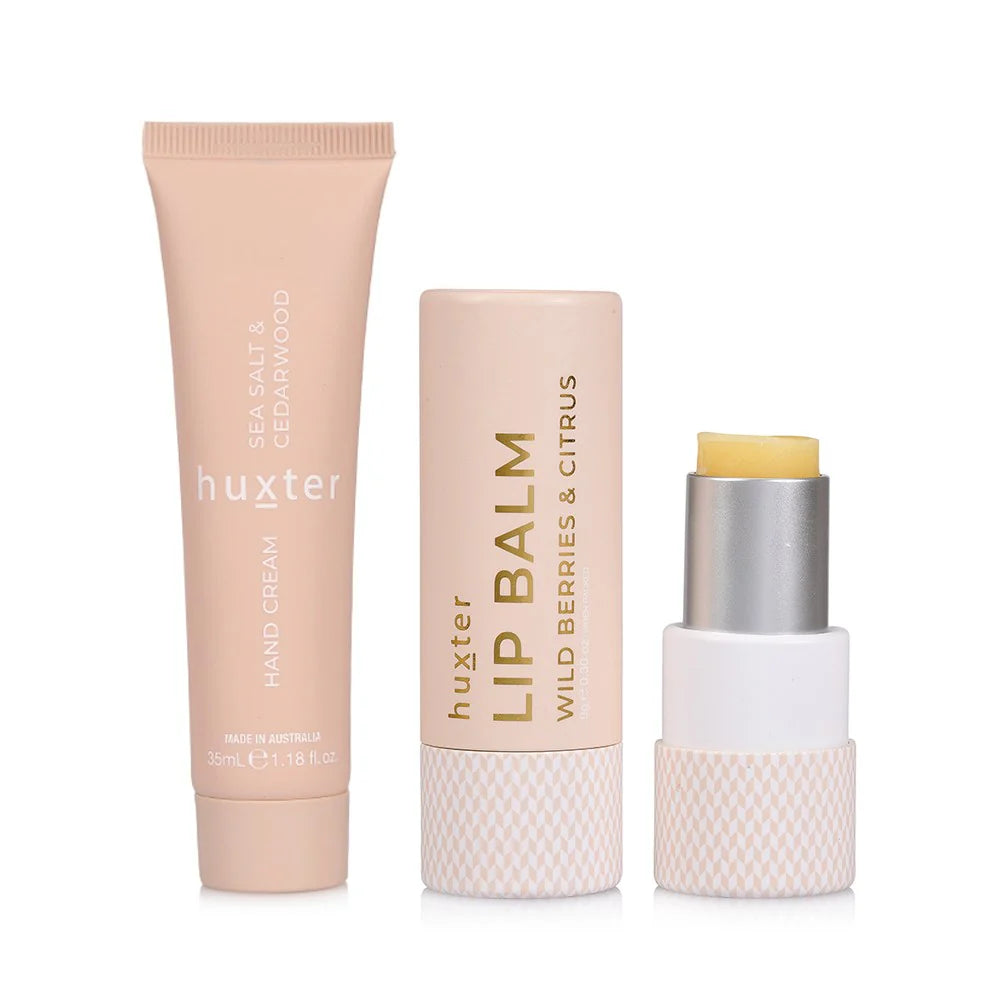 Lip & Hand Cream Duo - Sea Salt & Cedarwood