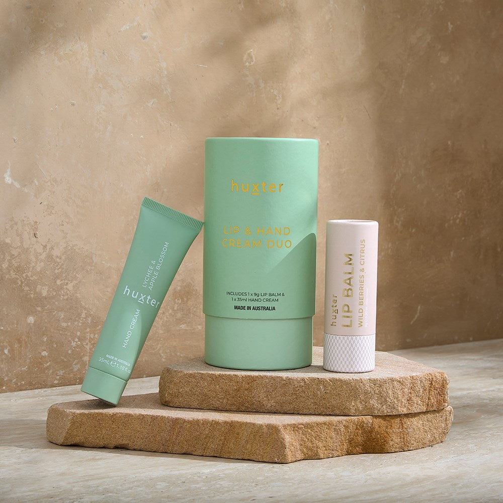 Lip & Hand Cream Duo - Lychee & Apple Blossom