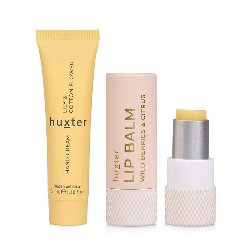 Lip & Hand Cream Duo - Lily & Cotton Flower