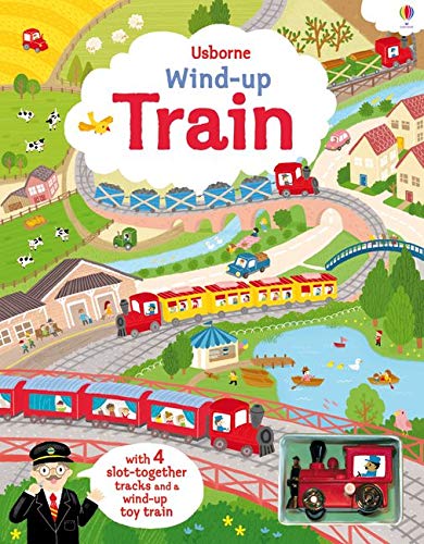 Wind-up Train - Board Book