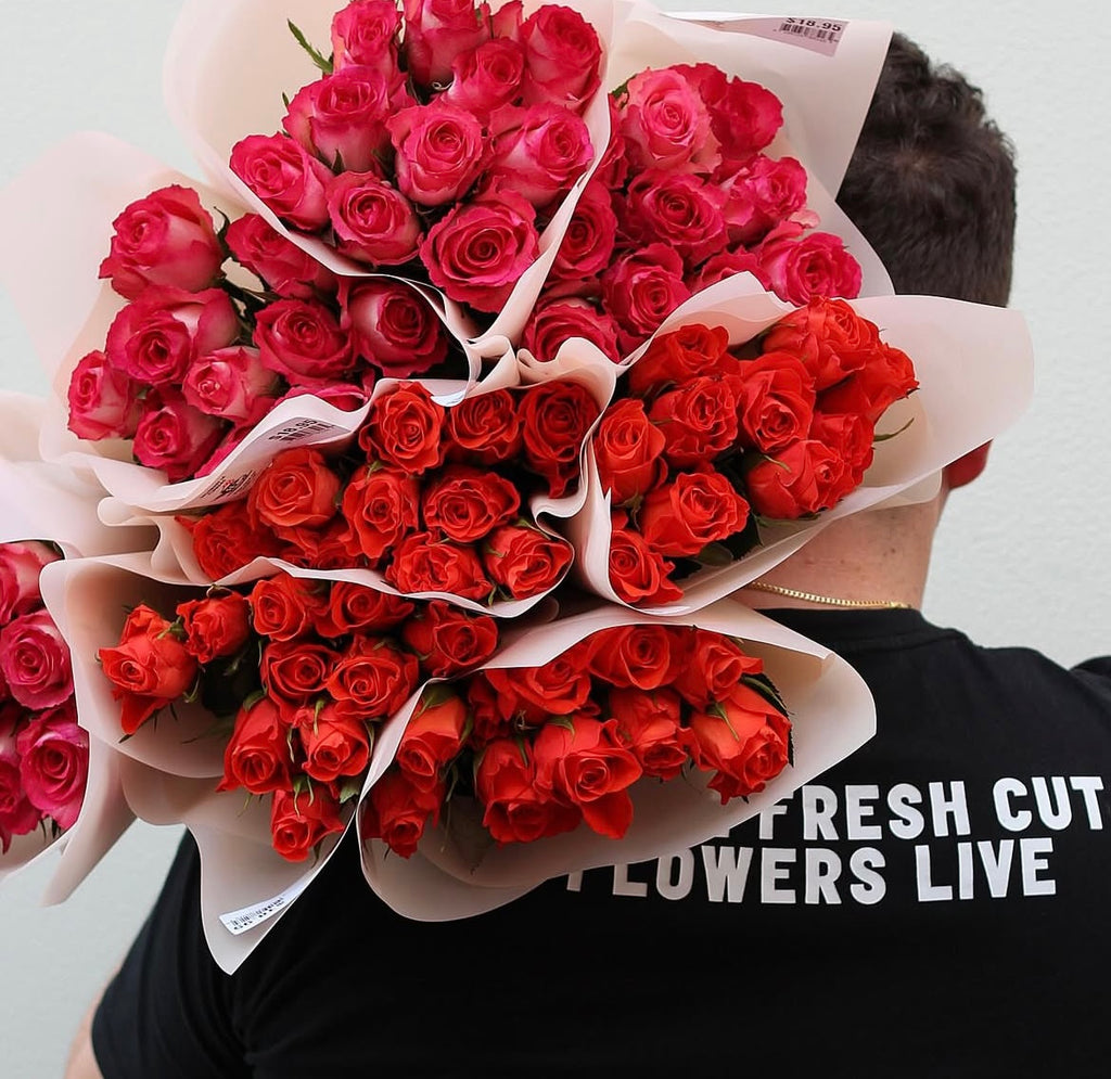 Roses Bunch - Pink