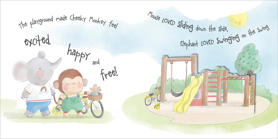 Cheeky Monkey Learns to be Brave - Board Book